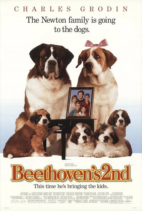 Beethoven's 2nd film posteri