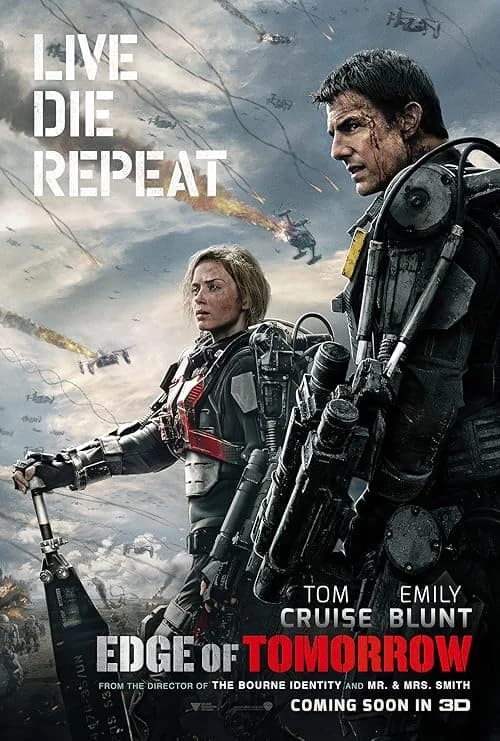 Edge of Tomorrow film posteri