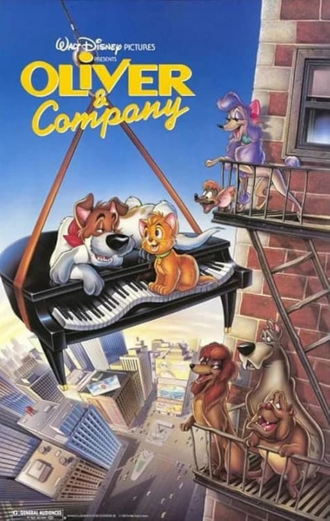 Oliver & Company film posteri