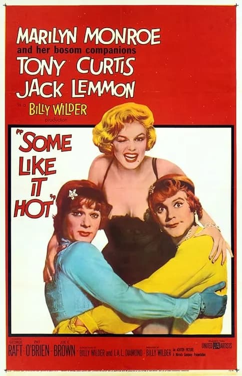 Some Like It Hot film posteri
