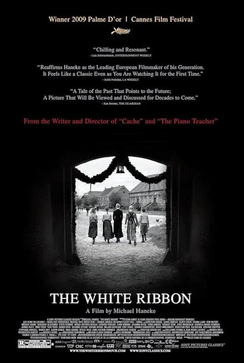 The White Ribbon film posteri