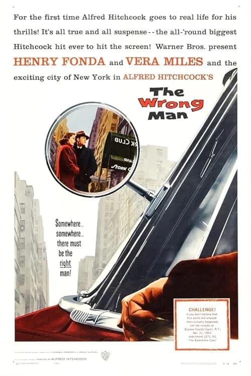 The Wrong Man film posteri